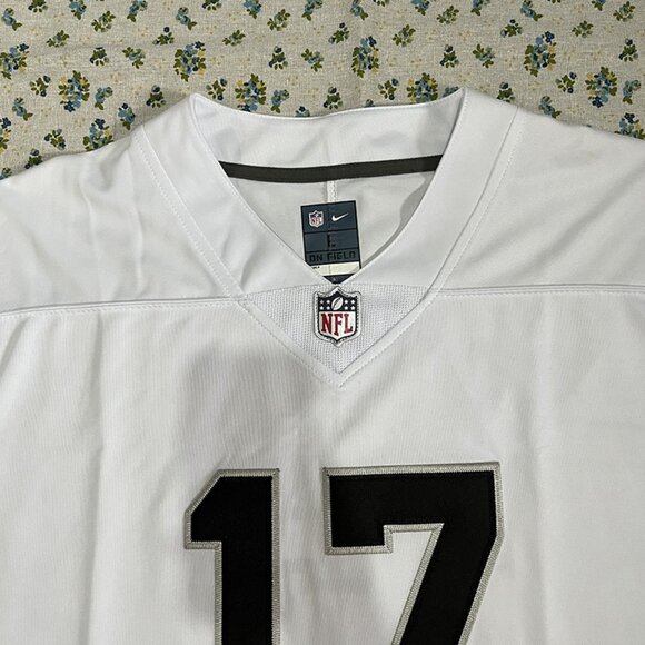 NFL Las Vegas Raiders White Jersey #17 Adams - Picture 2 of 6